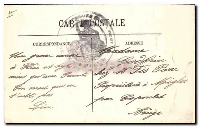 Vichy — Katedra św. Ludwika — Pejzaż panoramiczny — LL — Rewers