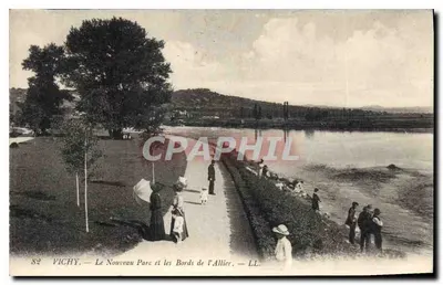 Vichy — Nowy Park i brzegi Allier — LL.