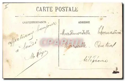 Vichy — Le Casino le soir pendant le Concert — LL. Select — Verso