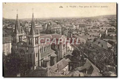Vichy — Widok z Hotele Astoria