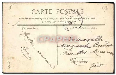 Vichy - źródło Chomel — wydawca L. V. & Cie, n°7 — Rewers
