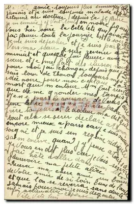 Parijs - Uitzicht op het Heilig Hart van Montmartre — J.H. — n° 012 — Achterkant
