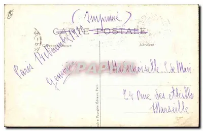 PARIS — La Basilique du Sacré-Cœur de Montmartre et le Funiculaire — A. P. n°256 — Verso