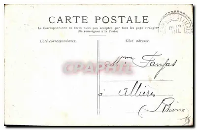Paris — Ansicht der Basilika des Heiligen Herzens — Verlag D. Losse — Rückseite