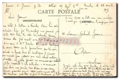 Paris - Sacré-Cœur - O Reservatório de Montmartre - J.H. - n°206 — Verso