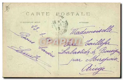 Paris — O Sacré-Cœur e o Funicular de Montmartre — C. M. — Verso