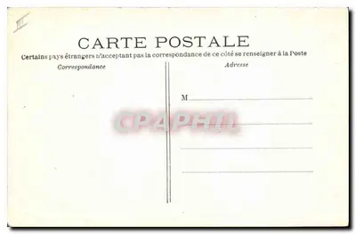 Parigi Montmartre — La rue de la Barre e il Sacré-Cœur — C.M. n°218 — Verso