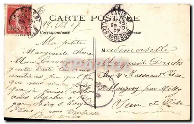Paris — Basílica do Sacré-Cœur de Montmartre — J. H. n°18 — Verso