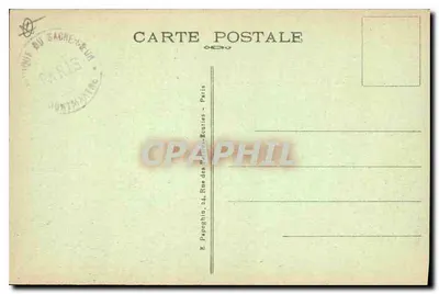 Parijs — Telecarré en Basiliek van het Heilig Hart — A. P. n° 459 — Achterkant