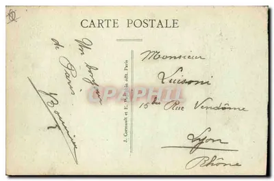 Funiculier en Basiliek van het S. C. van Montmartre — A. P. — Convent S.-C. op Montmartre — Achterkant
