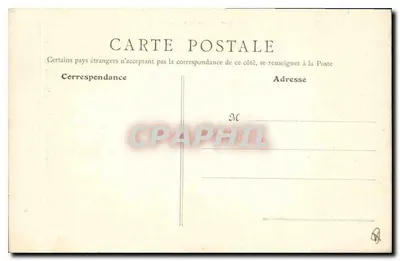 Montmartre — Basiliek van het Heilig Hart — Romeinse Byzantijnse stijl — D. Saudinos-Ritouret, uitgever — Achterkant