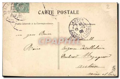 Paris — A Basílica de Montmartre — Verso