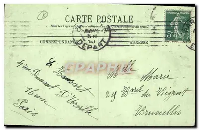 Paris (XVIIIe) — Le Sacré-Cœur — LL. — n° 15534 — Verso