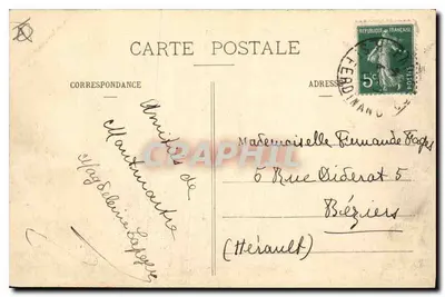 París - Vista del Sagrado Corazón de Montmartre — J. H. — n°02 — Reverso