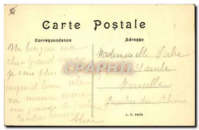 París — El Sagrado Corazón — editor anónimo, n°20 — Reverso