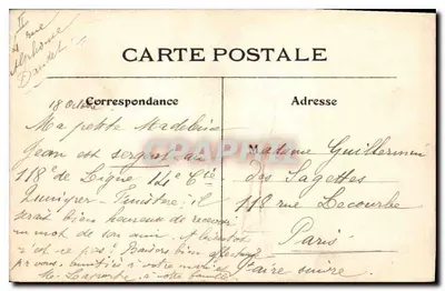 As Igrejas de Paris — 83. O Sagrado Coração — L. J. de CH, editor, Angoulême-Paris — Verso