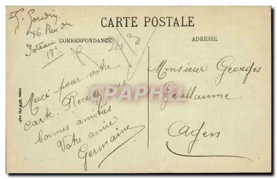 Paris (XVIIIe) — O Sacré-Cœur — 1552 — Verso