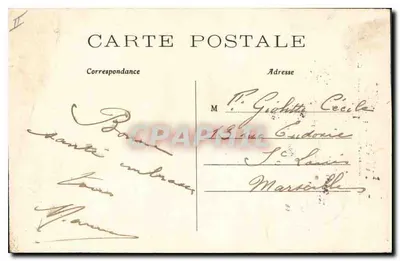 Parijs — Het Heilig Hart en de funiculaar van Montmartre — C. M. n°74 — Achterkant
