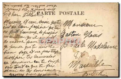 Saint-Raphaël (Var) — Widok z Oustalet z Capelan. — Rewers