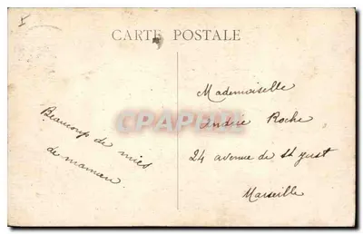 Encontro de Santa Maria Magdalena com o Cristo — HOTELLERIE de la SAINTE-BAUME - Telefone 9 - St-ZACHARIE (Var) — n°21 — Verso