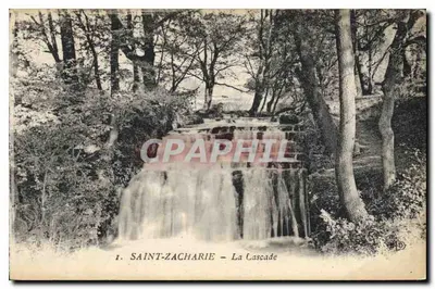 Saint-Zacharie — A Cascata — editor desconhecido, n°1