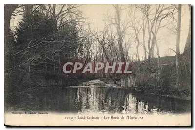 Saint-Zacharie - As Margens do Huveaune — Fototipia H. Laboche, Marselha, n° 2220