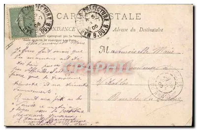 Bazylika św. Maxymiliana — Wnętrze Grypty — Wydawca Lacombe, Marsylia — Rewers