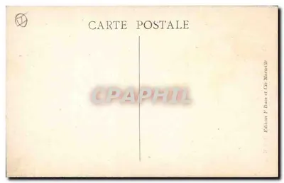 Chartreuse de Montrieux — Facha da capela Ste-Roseline — Edição F. Duce et Cie, Marselha — Verso