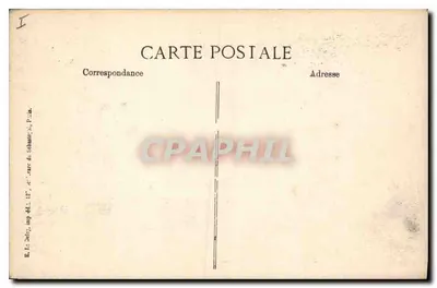 Chartreuse de la Verne — Vista geral, lado Leste — Editor L. C. Daby, Paris — Verso