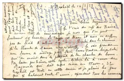 St-Raphaël (Var) — Bulwar Félix-Martin — Hotel Les Algues — Foto Munier — Rewers