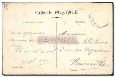 Fréjus — Amphitéatro Romano (visão externa) — A Provência Pitoresca, n° 522 — Verso