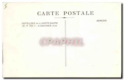 Saint-Maximin — Ogólny widok — Hotel Sainte-Baume — Rewers