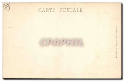 Chartreuse de Montrieux — Rzeka Capeau — Wydawnictwo F. Duce & Cie, Marsylia — Rewers