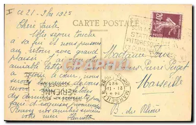 Sainte-Maxime-sur-Mer — Vista da Ponta de Saint-Tropez — Bairro da Moute — Verso