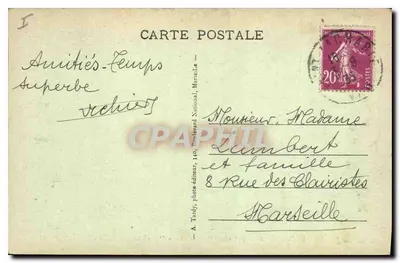 St-ZACHARIE pittoresque (Var) — "Leï Mastéliéros" — Wydawnictwo Syivestre — Rewers