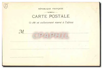 Saint-Maximin - Wewnętrzna część klasztoru — Fot. Lacon - Marseille - n°498 — Rewers