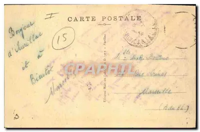 Vio-sur-Cère — piękny kąt miejski — wydawnictwo Malraux-Labat w Dijonie — Rewers