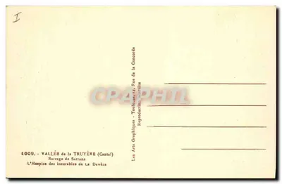 Zadanie Sarrans — Szpital Nieuleczonych La Devèze — Les Arts Graphiques, Teutleuse — Rewers
