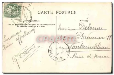 Cantal — O Circo de Mandailles (nº 5) — A Auvergne — Verso