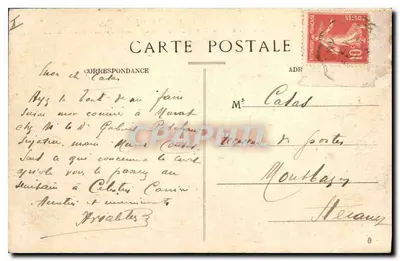 Skaliste tereny i wodospad Guzès — Linia Bort do Neussargues — Le Cantal Pittoresque — Rewers