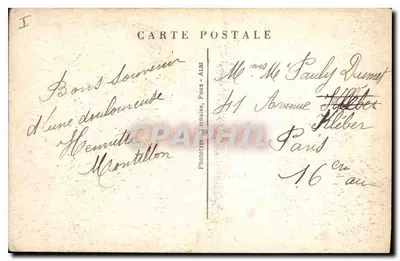 Peyre Arse — Romeinse brug over de Santoire — uitgever Le Cantal Illustré, n°19 — Achterkant