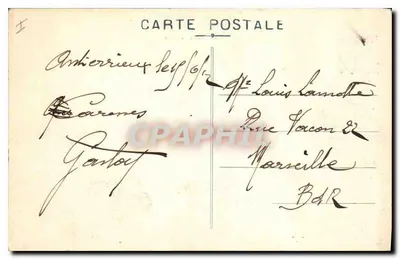 Pittoreski Cantal — Od Lioran do Murat, Droga na Most Przełęcz — Wydawca nie widoczny, nr 709 — Rewers