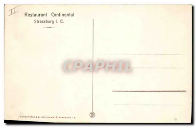 Strassburg i. E. Klein-Venedig — Mała Weneza — Wydawca: Kunstverlag E. Hahtmann, Strassburg i. E. — Rewers