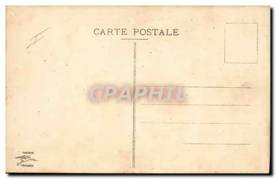 Strasbourg - A Guarda dos Pontes do Reno, margem bávara — editor MARCUES DÉFOGAS, n° 655 — Verso