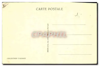 Colmar — Dom Pfister — wydawca BRAUN & Cie, Mulhouse-Dermach — Rewers