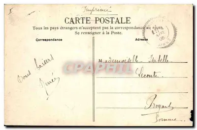 LILLE — Jardim Vauban — La Gratterie — Verso