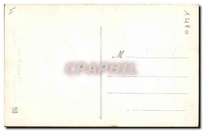 Moissac - Wnętrze kościoła św. Piotra — widok chóru i gotyckich stropów — wydawca L. Tarrade & Cie, nr 565 — Rewers