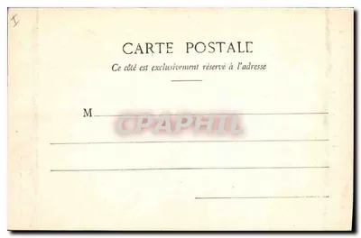 Moissac — Prawy bok portalu kościoła Świętego Piotra — Wydawca: Léon & Cie, nr 9 — Rewers