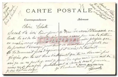 Les Bois de Viroflay — E. M. — n° 3030 — Verso