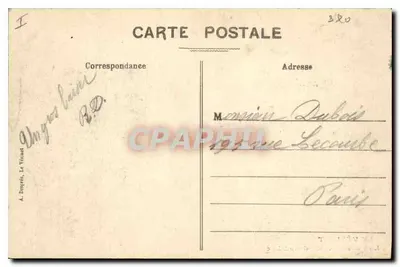 Le Vésinet — Most Wielkiego Jeziora — A. Degrés, Le Vésinet — Rewers